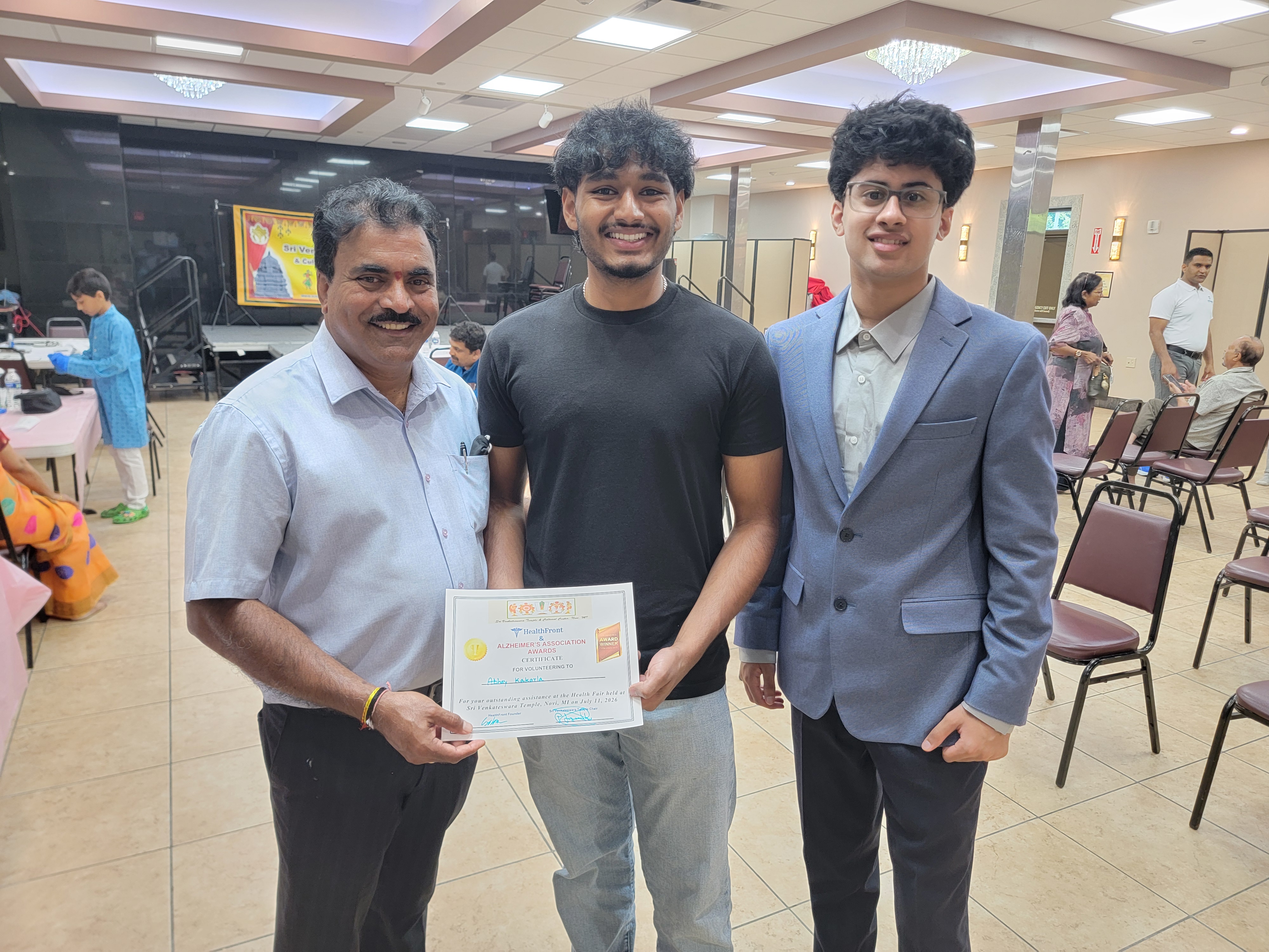 July 11 SV Temple Health Fair photo